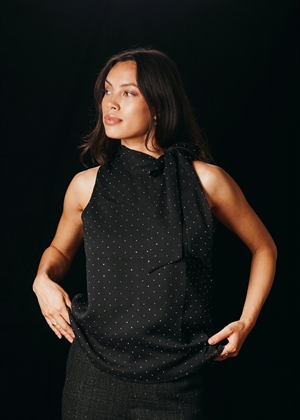 Lorelei Bedazzled top Sort Neo Noir 
